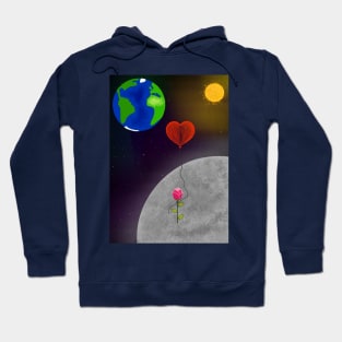 Love on the Moon Hoodie